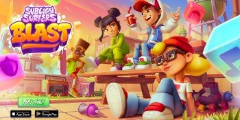 Sybo launches Subway Surfers Blast, a puzzle spin-off game