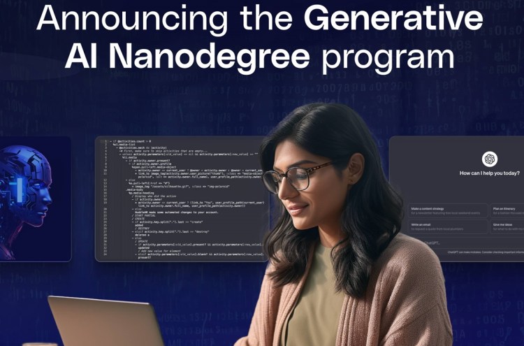 GenAI is changing the program at Udacity.