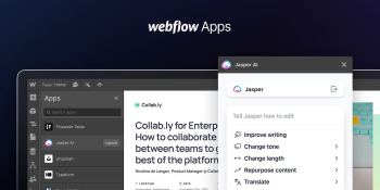 AI to star in the launch of Webflow’s built-in app ecosystem