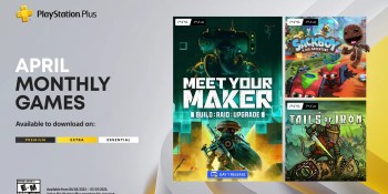 PS Plus gets Meet Your Maker and Sackboy in April