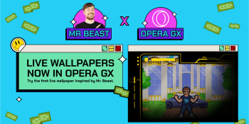 Opera GX celebrates gamified backgrounds with MrBeast collab