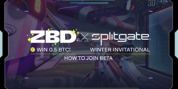 Splitgate teams up with ZBD for Bitcoin rewards in tournaments